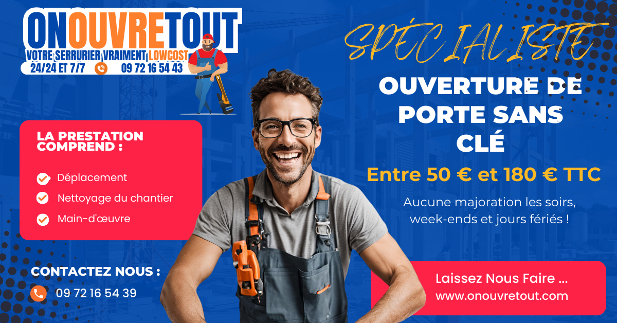 Ouverture de Porte Sans Clé