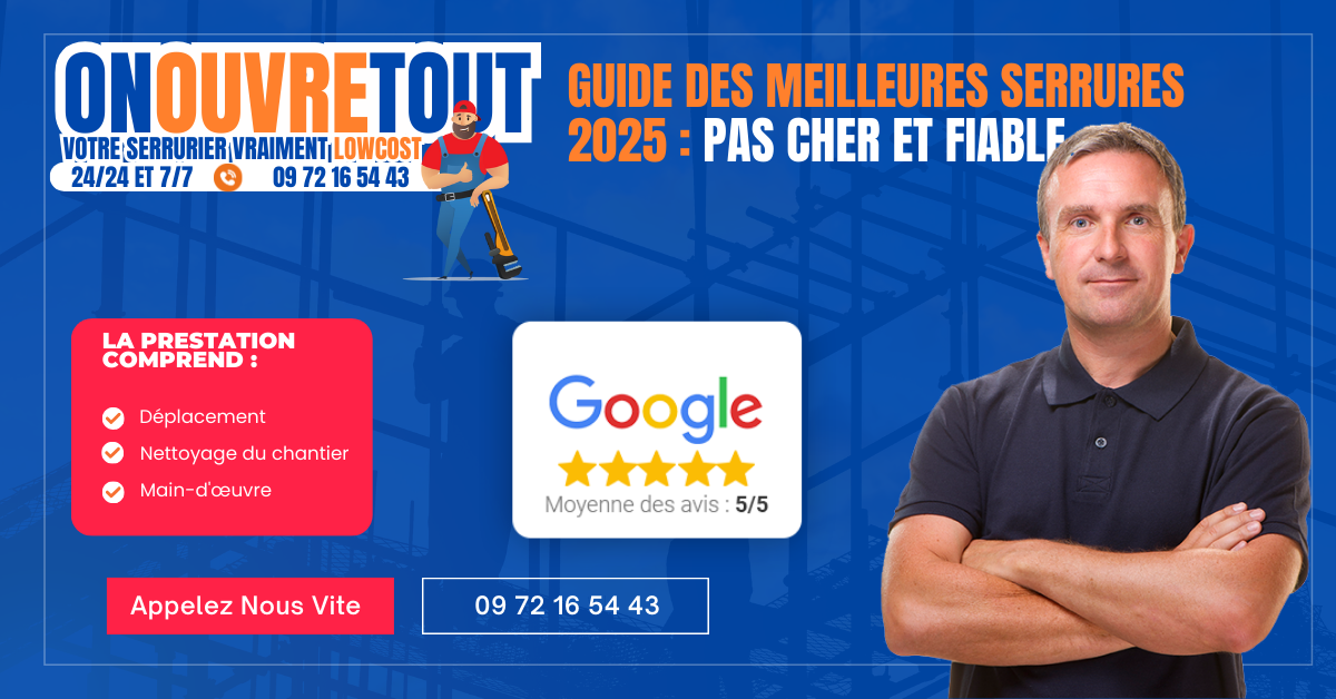Les meilleures serrures 2026 : comparatif A2P complet